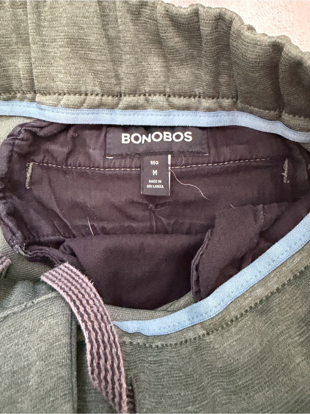 Bonobos Olive Green Jogger Sweatpants - Picture 3 of 3